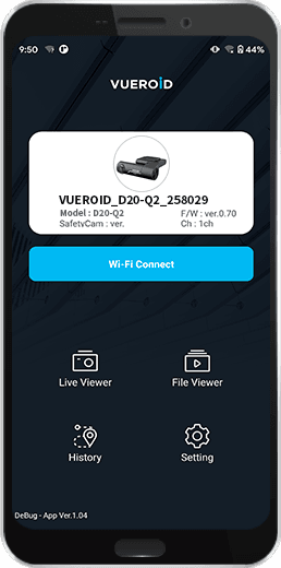 App screenshot